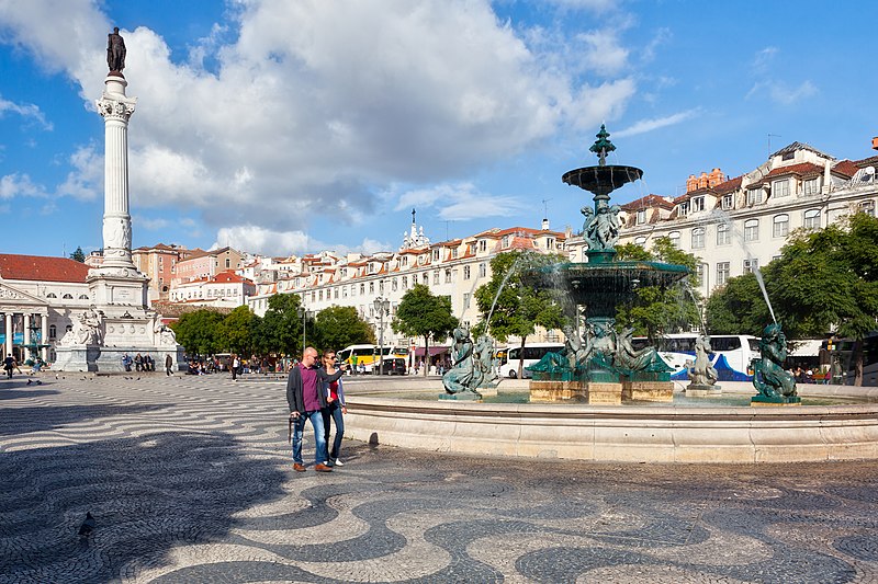 File:Pedro IV square Lisbon.jpg