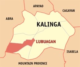 Kaart van Lubuagan