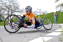 Racing handcycle Philipp Bonadimann Handbike-2.jpg