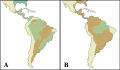 Pleistocene landscape types in North and South America.svg