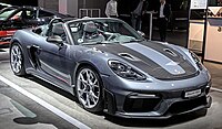 Porsche 718 Boxster Spyder RS at Auto Zürich 2023