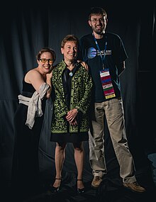 Fran Wilde, Carolyn Ives Gilman and Niall Harrison respectively.