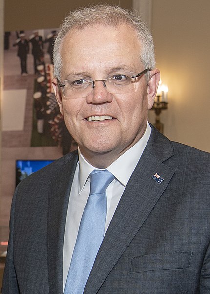 File:Prime Minister of Australia Scott Morrison Visits ANC (cropped).jpg