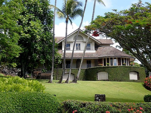 Punahou School President's House on campus