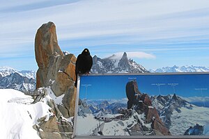 The Aiguille du Midi.