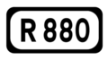 File:R880 Regional Route Shield Ireland.png