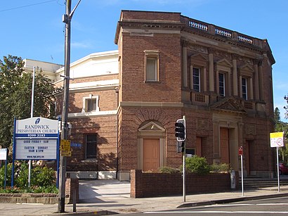 How to get to Randwick Presbyterian Church with public transport- About the place