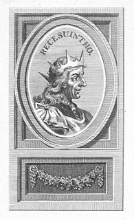 Recceswinth King of Hispania