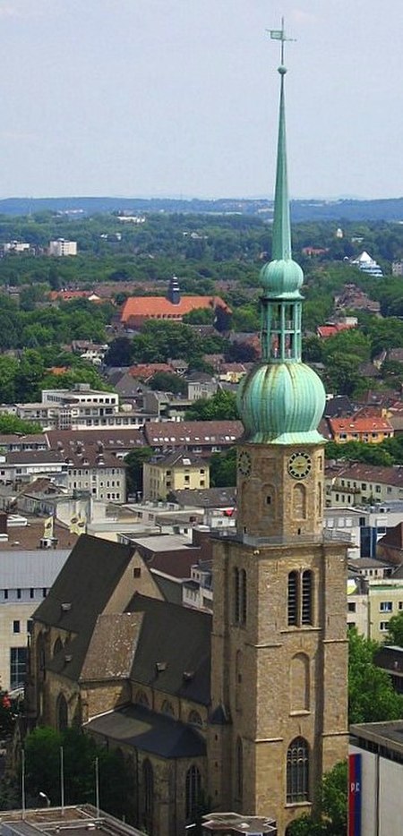 Reinoldikirche von oben