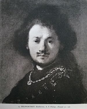 Büste eines jungen Mannes (unbekannter Nachfolger von Rembrandt van Rijn)