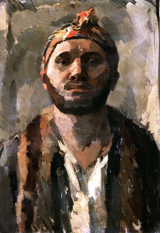 René Beeh, Portrait de l'artiste en turban