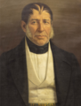 Retrato póstumo de José Joaquín de Herrera, óleo sobre tela.