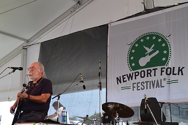 Hunter at the Newport Folk Festival, 2014