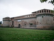 La forteresse des Sforza d'Imola