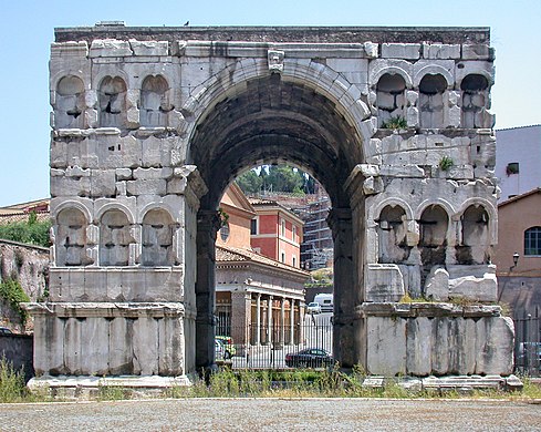 Arco di Giano al Foro Boario Arch of Janus at Forum Boarium