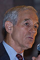 Ron Paul speaking to supporters at the Bob Bullock Texas State History Museum on May 19, 2007