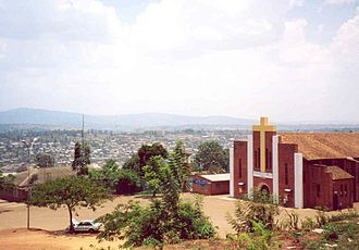 Sainte Famille, a site of genocide Rwanda Kigali Eglise de la Sainte Famille 001.jpg