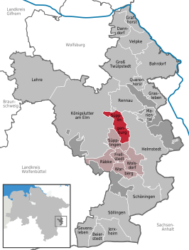 Kaart van Süpplingenburg