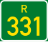 SA road R331.svg