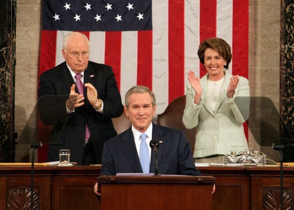 President Bush delivered the 2007 State of the Union Address on January 23, 2007