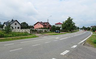 Stare Kozłowice Village in Masovian, Poland