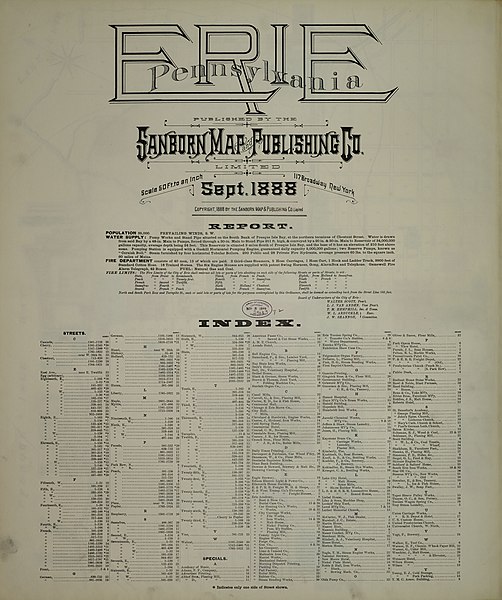 File:Sanborn Fire Insurance Map from Erie, Erie County, Pennsylvania. LOC sanborn07660 001-36.jpg