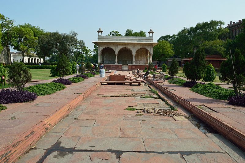 File:Sawan Pavilion - North Facade - Hayat-Bakhsh-Bag - Red Fort - Delhi 2014-05-13 3355.JPG