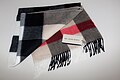 Burberry scarf with check pattern