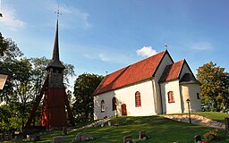 Forsby kyrka i september 2009.