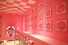 Scream's Diner at Museum of Ice Cream, Singapore.