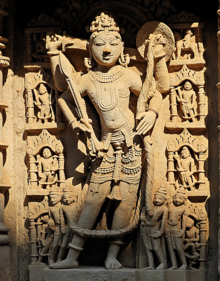 Sculpture of Vishnu at Rani ki Vav Gujrat DSCN4834 11.tif