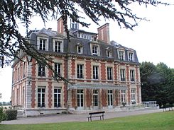Második Château de Tournebut - Aubevoye - Eure - homlokzat côté colline.jpg
