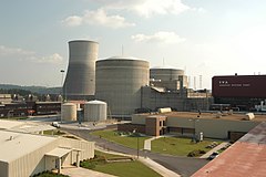 Nuclear wiki. Harz Германия атомная электростанция. АЭС Секвойя. Атомная электростанция АЭС США. Cedar Creek АЭС.