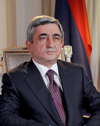 <span class="mw-page-title-main">2013 Armenian presidential election</span> Presidential election in Armenia