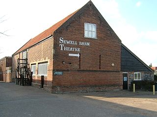 <span class="mw-page-title-main">Sewell Barn Theatre</span> Theatre in Norwich, England