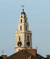 The clock tower of St Anne's church, containing the Bells of Shandon Shandon bells cork.jpg