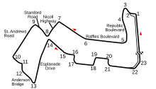 Circuito urbano de Singapur 2015.svg