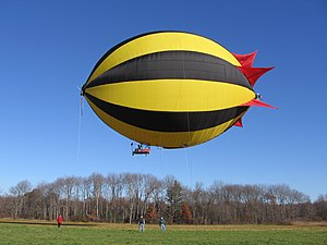 View of the first flight of the Skyacht Person...