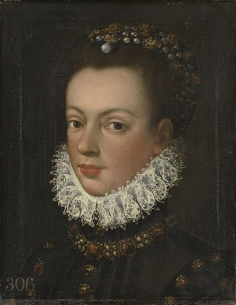 File:Spanish School, 16th century - Portrait of a Lady, possibly Infanta Catalina Micaela of Spain (1567-1597) - RCIN 402957 - Royal Collection.jpg