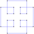 Спиролатеральный (1,2,3,2,1)90°, i8