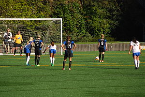 Penalty kick for the Seattle Reign of America's National Women's Soccer League Srfcvsbos-041614 22.JPG