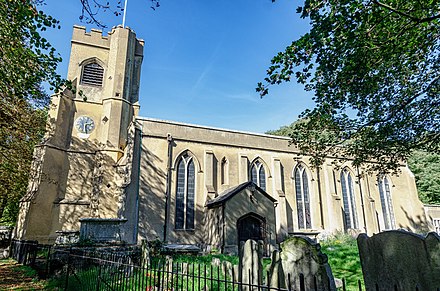 St Mary's Church, the oldest building in Walthamstow, dating as far back as the 13th century