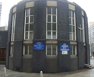 <span class="mw-page-title-main">St Anne's Roman Catholic Church, Laxton Place</span>