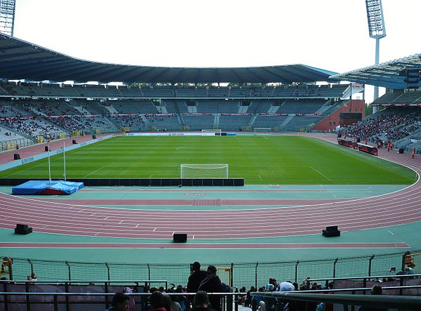 The Heysel Stadium in Brussels hosted the final.