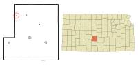 Thumbnail for File:Stafford County Kansas Incorporated and Unincorporated areas Radium Highlighted.svg