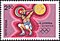 Stamp of India - 1984 - Colnect 477275 - XXIII Olympics - Weightlifting.jpeg