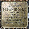 Stolperstein Bismarckstr 10 (Charl) Minna Kirschner.jpg