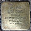 Stolperstein Damaschkestr 30 (Charl) Ilse Cohn.jpg