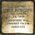 Stolperstein Güstrow Hansenstraße 1 Jacobsohn Herta