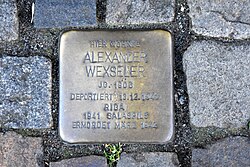 Stolperstein für Alexander Wexseler